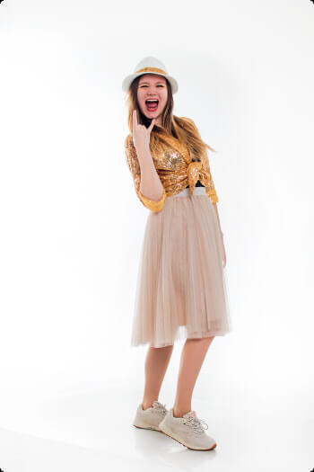 Аниматор в Перми - персонаж Диско девочка